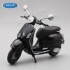 Welly 1/12 Vespa GTS Super 2020 Сплав Классическая Модель Мотоцикла для Отдыха Металлическая Модель Уличных Мотоциклов Подарки для Детей