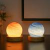 Bedside Lamp Romantic Eye-catching Planet Design Soft Light Stunning Visual Effect Highly Translucent Glass Cover Ambient Light Home Supply