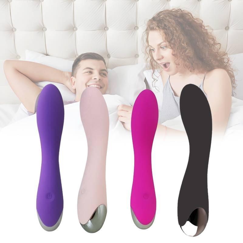Fingerprint Vibration Massager For Women 20 Modes Silicone Quiet Adult Toy