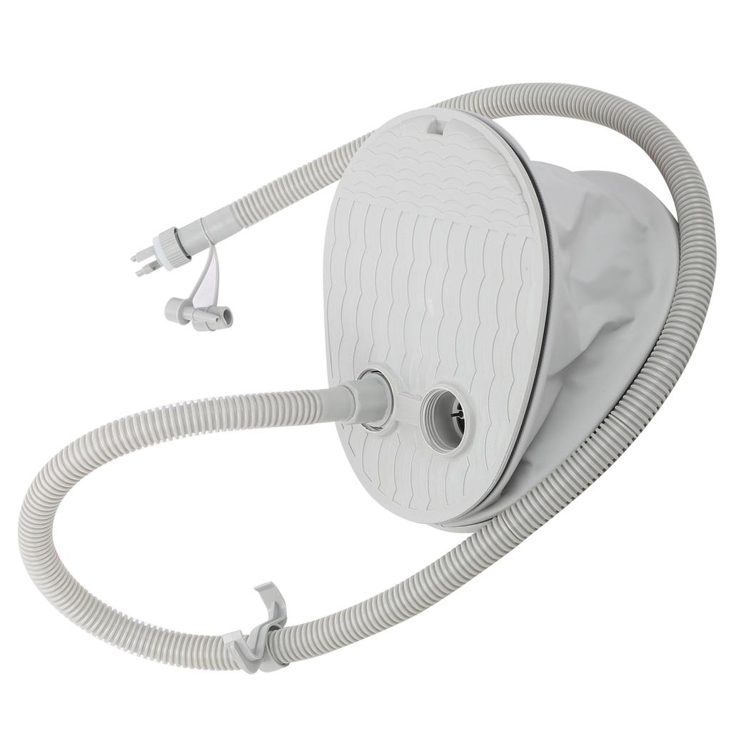 XL Foot Air Pump Portable Inflator with 3 Size Connection Nozzles for Inflatable Boats