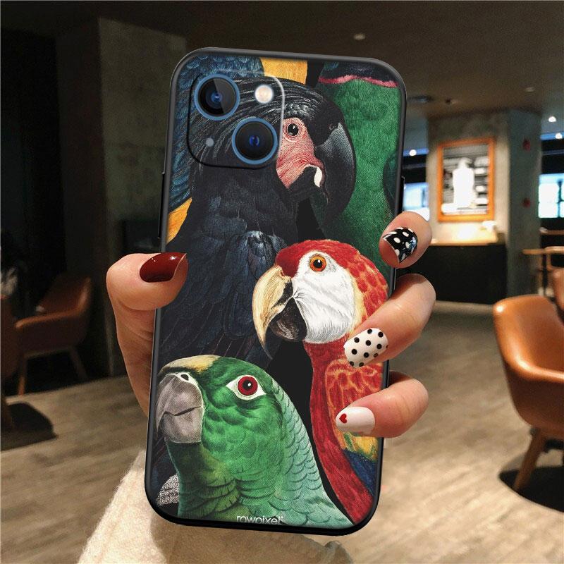 Чехол для телефона с рисунком попугая для OPPO A40 A60 A80 A15 A16 A16K A12 A17 A17K A54 A54S A53 A53S A55 A56 A57 A98 F23