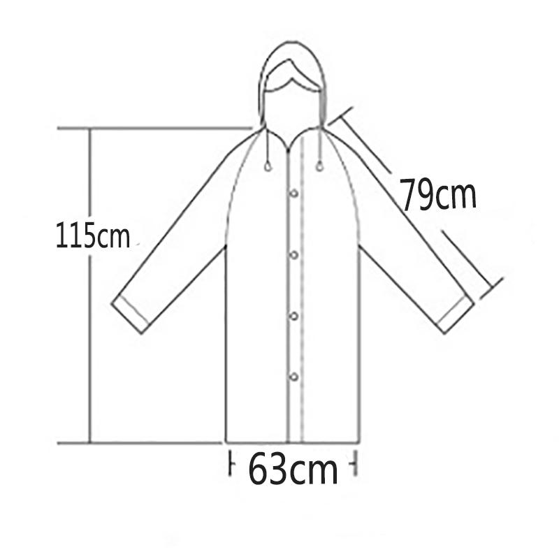 Women Rainwear Men Rain Coat Impermeable Japan Waterproof Rain Cape Cover