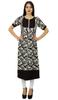 Bimba Womens Brown Straight Kurti Printed Ladies Kurta Designer Indian Ethnic