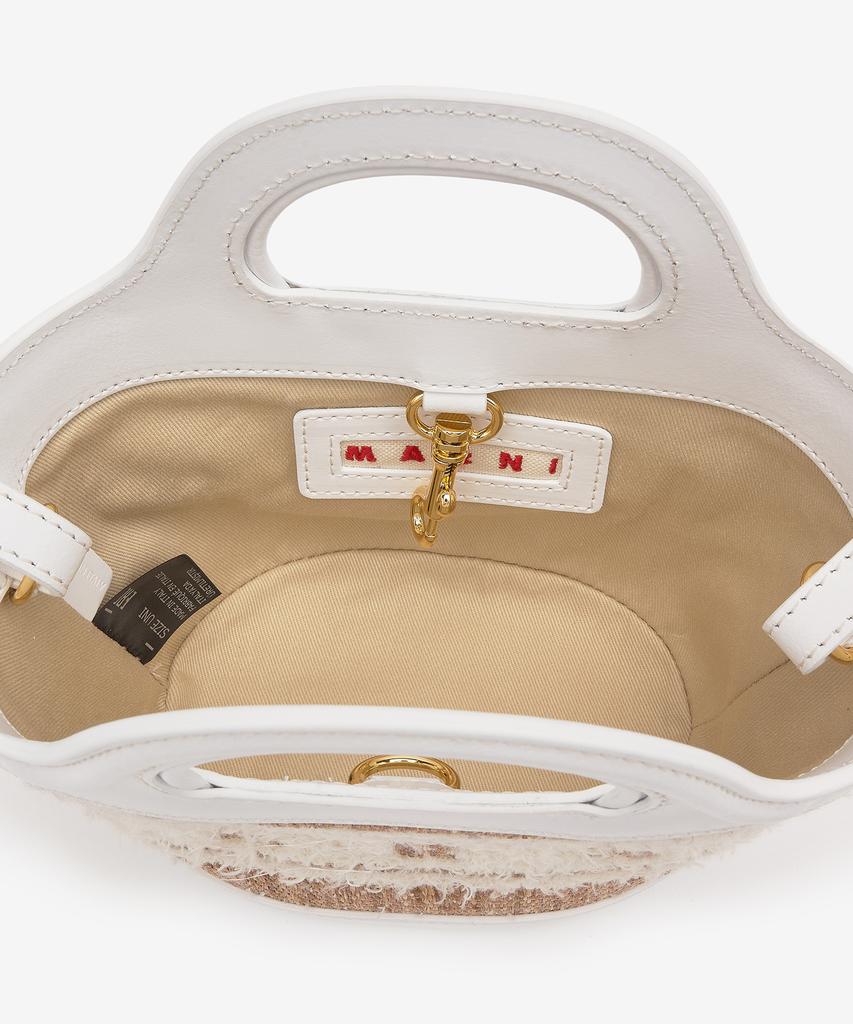 Marni Micro Tropicalia Tote Bag - Ecru:White / Bmmp0096L5P7945Zo822