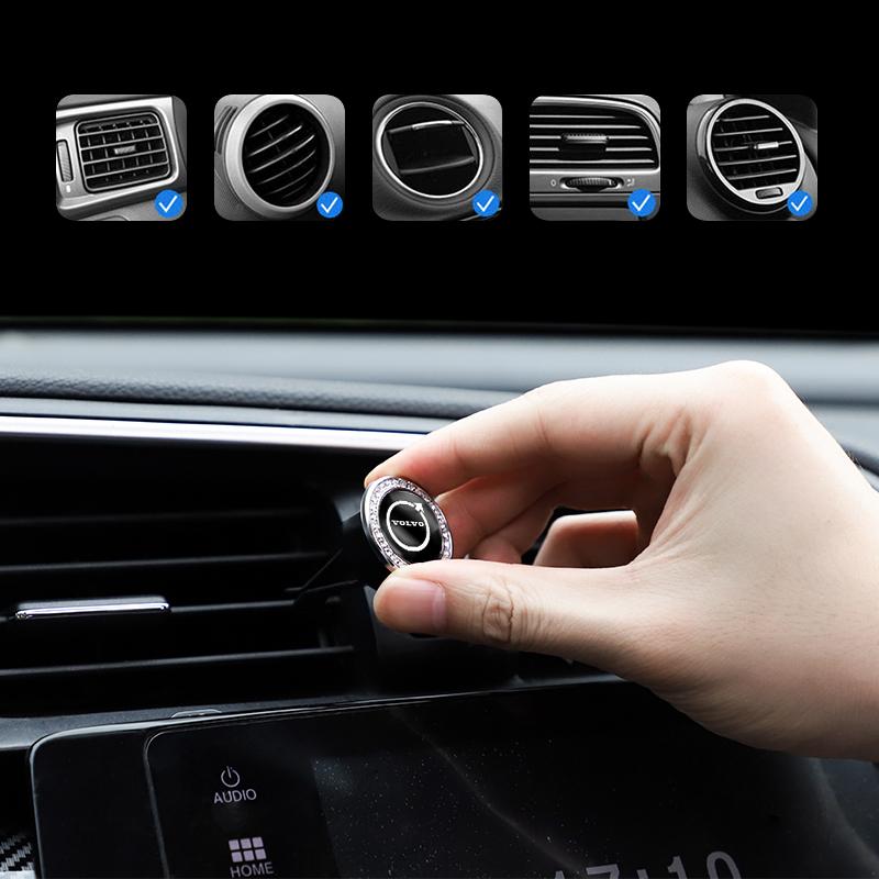 Car Freshener Solid Perfume Air Conditioner Vent Mount Clip For Volvo V90 S90 XC90 V60 XC60 V40 S60 V50 XC40 T6 EX90 C40 S40 C70