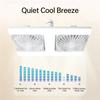 60W Power LED Ceiling Fan Double Blades Ceiling Fan Light Fan Lamp Remote Control Fan  Kitchen Use