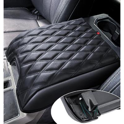 Накладка на центральную консоль, совместимая с Ford F150 2015-, F250 F350 F450 2017-, Expedition 2018-2024, Чехол на подлокотник из ПУ-кожи, Интерьер грузовика