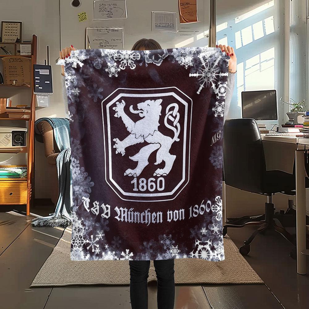 TSV 1860 logo Blanket, High quality Comfortable for All Seasons, Home Decor, Warmth and Comfort