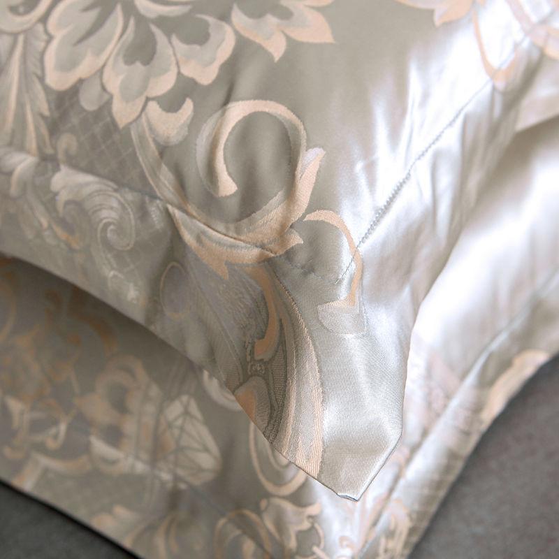 1 пара наволочек-конвертов из атласного жаккарда Tribute, наволочки для взрослых размером 48*74 см, наволочки для комфорта на весну/лето, наволочки без вставок