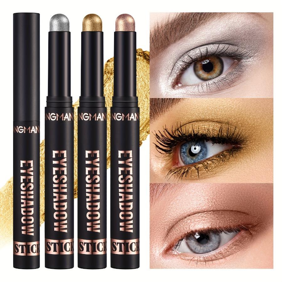 8pcs/set Pearlescent Matte Eye Shadow Stick Waterproof Longlasting Durable Eyeshadow Stick Makeup Cosmetics