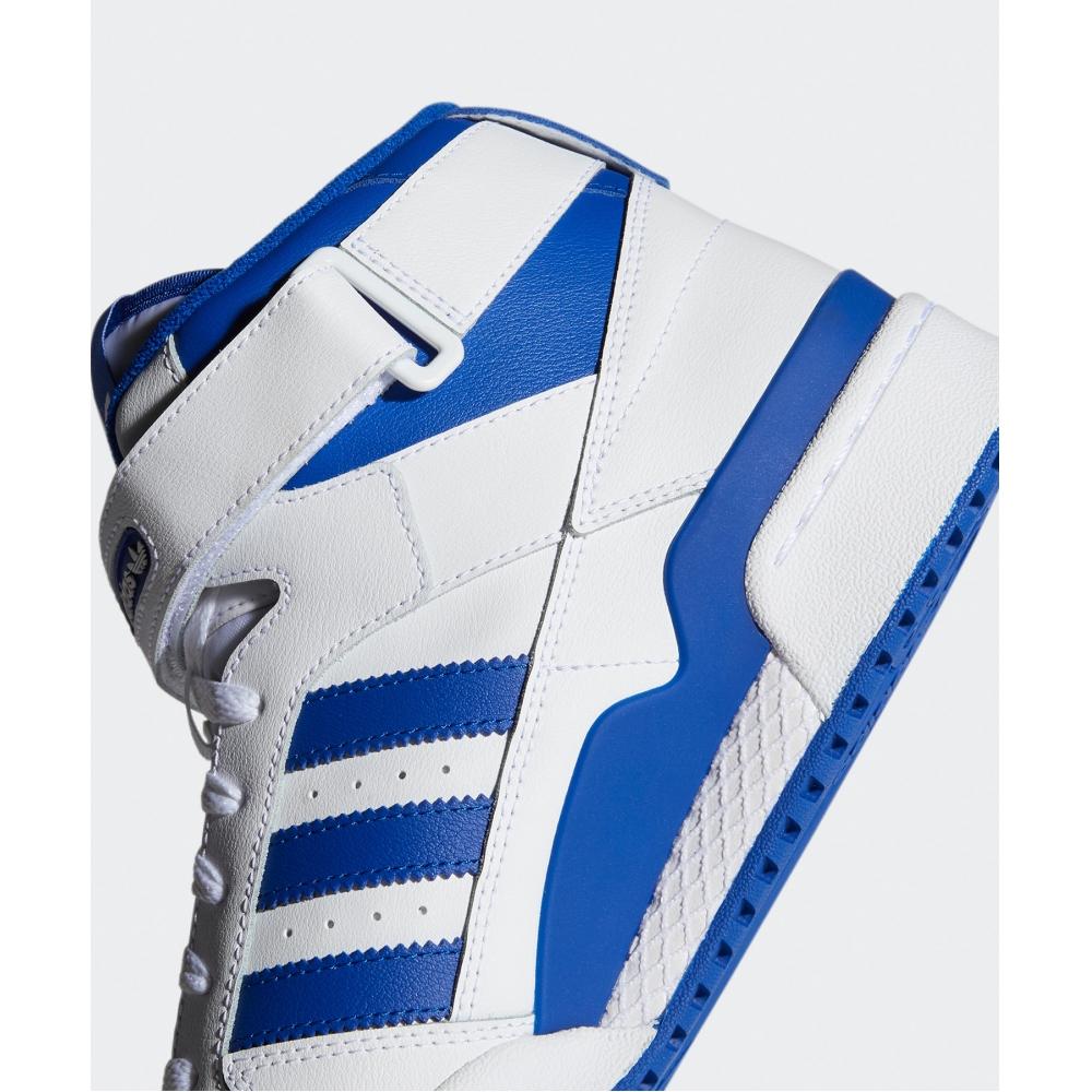 Adidas Форум Средний Белый Синий Fy4976 Форум Средний Ftwwht Royblu Ftwwht