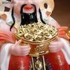 Buddha Statue of the God of Wealth Home Decoration Accessories Home Offering Ornaments Gift for Store Opening