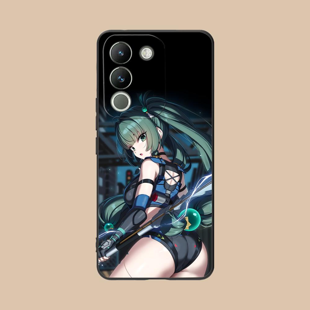 Чехол для телефона Zenless Zone Zero QingYi для VIVO Y77 76 75 74 73 72 58 56 55 51 50 38 36 Y19 Y18 Y03 Y01 5G с цветной печатью
