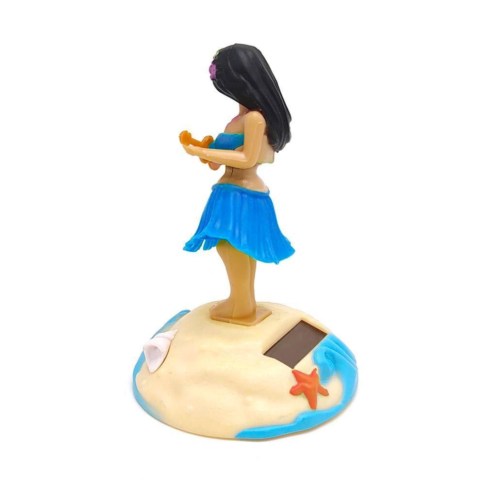 Автомобильное украшение Работающая от солнечной энергии танцующая гавайская девушка Танцующая от солнечной энергии кукла Качающаяся гавайская девушка