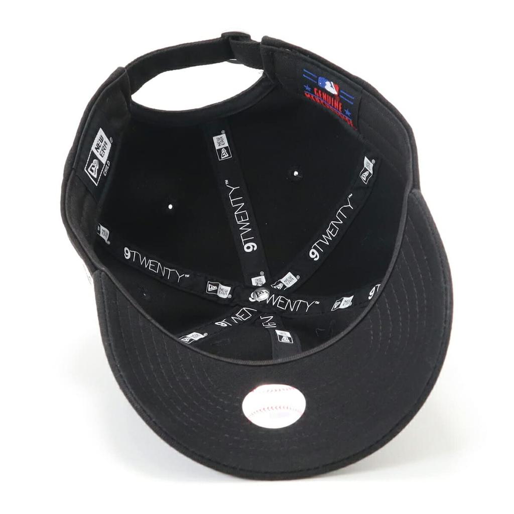 Детская кепка MLB NY черная YOUTH YOUTH 920 WASHED NEYYAN BLK WHI 25J [New Era] 52-56 см