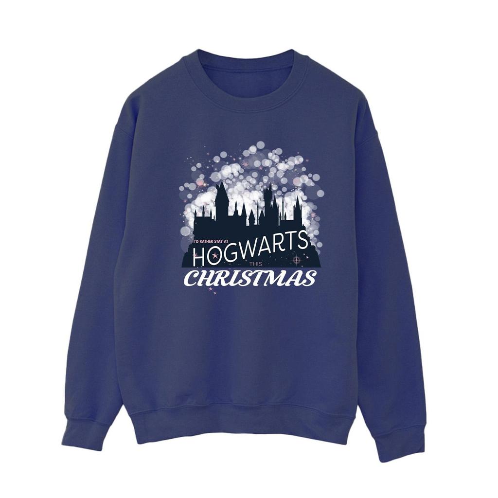 HARRY POTTER Womens/Ladies Hogwarts Christmas Sweatshirt