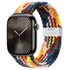 Ремешок Для Apple watch band 46мм 45мм 44мм 49мм 40мм 41мм 42мм Плетеный loop correa браслет iWatch series 10 8 9 7 5 se 6 4 Ultra