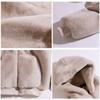 Loose Plush Jacket Women's Winter Imitation Rex Rabbit Fur Long New Thickened Hooded Coat