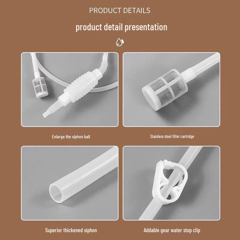 Пробоотборник для вина и самовсасывающий сифонный фильтр