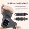 Electric Heating Wrist Massager  Wrist Guard Band Vibration Heated Wrist Brace 5 Modes Muscle Stimulator Wrist Heating Pad