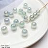 Green Series Hand-Painted Acrylic Beads for DIY Jewelry Making