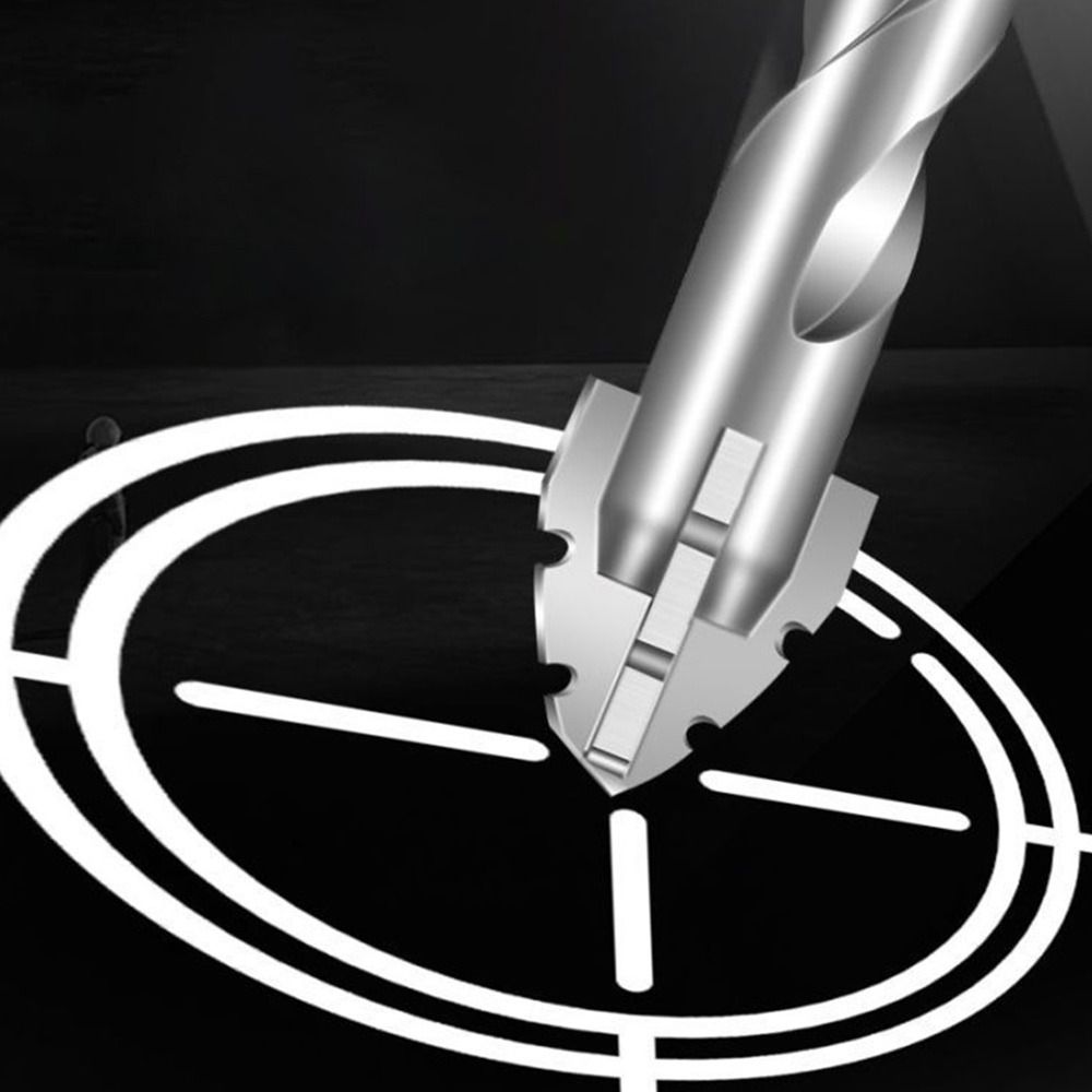 Четырехгранное сверло по плитке со скошенной головкой, набор сверл с шестигранным хвостовиком, инструмент для сверления