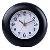 Small Clock Wood Alarm Clock with Arabic Numerals, Quiet and Elegant