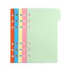 Colorful A4/B5 Loose-leaf Divider Pages for Notebooks, Universal & Customizable Index Pages
