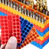 32 отверстия Держатель бит с шестигранным хвостовиком Органайзер для отверток и дрелей Высокоэластичный ПВХ Мягкая резиновая коробка Полоска для хранения хвостовиков бит