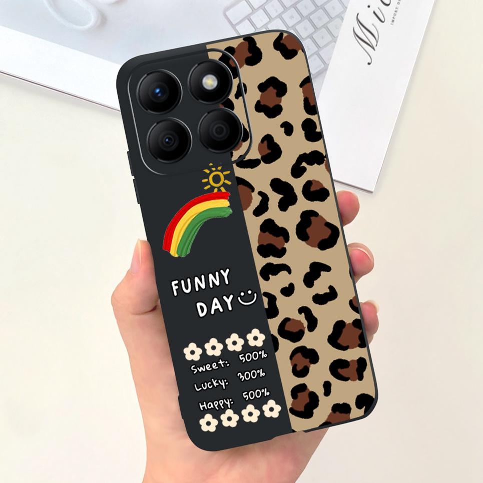 Women Fashion Girly Phone Case For Huawei Honor X9b Honor X8b Coque Funda Flower Pattern Soft Silicone Funda HonorX9b 5G Coques