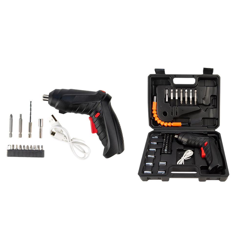Portable Power Tool For Quick And Easy Screwdriving Electric Screwdriver Rechargeable LED Light
