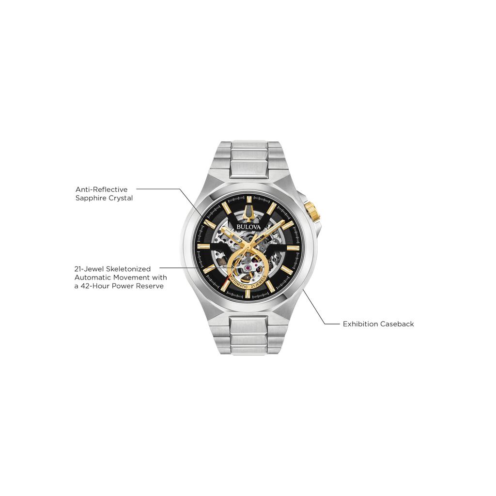 Bulova Futuro 98A224 Двухцветный желтый Один размер -