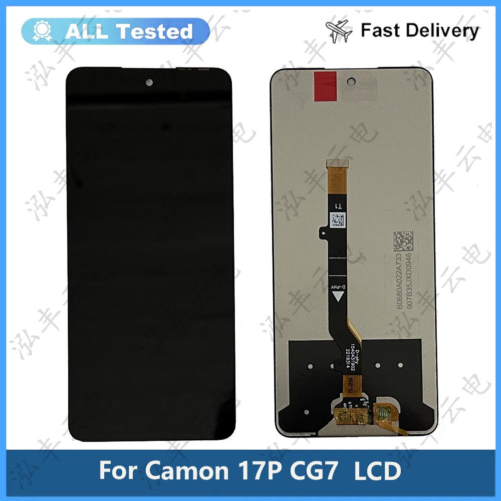 Полный модуль LCD-экрана и сенсорного стекла для Tecno Camon 17P CG7 CG7n