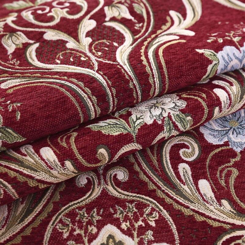 Винтажный чехол для дивана из синели, 1, 2, 3-местный жаккардовый чехол для дивана, европейские кружевные кожаные чехлы для кресел, защита для мебели, 4 сиденья