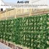 15/1 шт. искусственный плющ ограждение для уединения 50x100 см искусственная изгородь из искусственного плюща украшение из листьев виноградной лозы для наружного декора сада