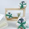 Cute Penguin Pendant Plush Toy & Shiba Inu Doll Keychain