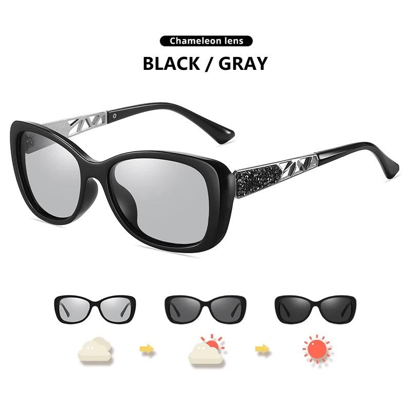Неполяризованные солнцезащитные очки-бабочки для женщин, роскошный дизайн, элегантные женские солнцезащитные очки, модные очки с градиентом «кошачий глаз»