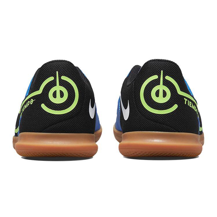 Nike Tiempo Legend 9 Club IC GS Light Photo Blue Lime Glow Kids Sneakers Gum-Medium-Brown Black DA1332-403