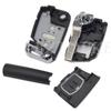 Folding key case blank cover HU66/HU162t 3button for VW Skoda MQB G TI Golf7 MK7 Seat Leon remote key shell