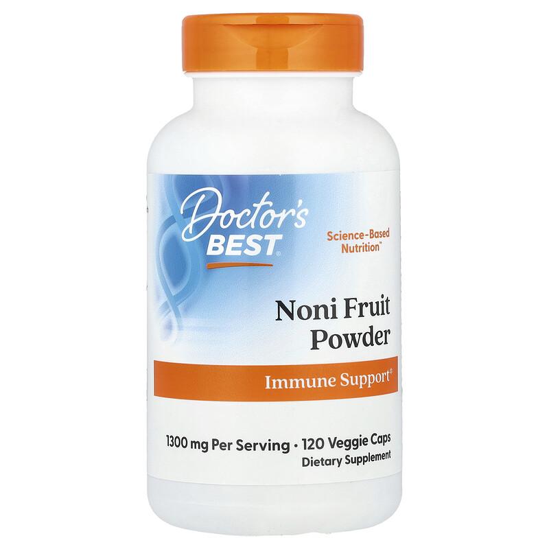 Noni Fruit Powder, 120 Veggie Caps (650 mg per Capsule)