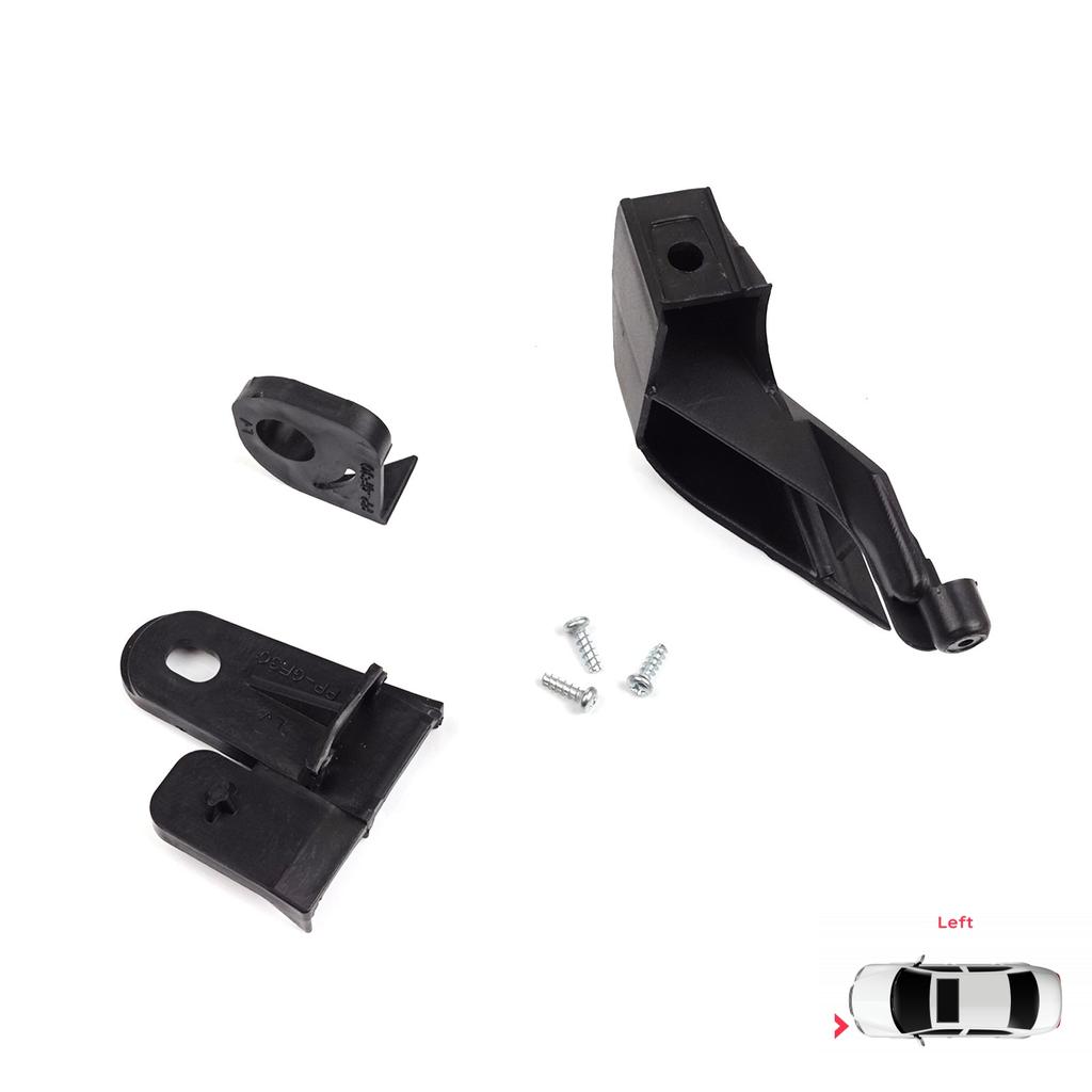 EHL61 Headlight Holder Mount Repair Bracket Tab Set Left Side for Fiat Fiorino MK3 Citroen Nemo Peugeot Bipper 2007-2020 6212F4