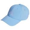 Adidas DKH27 Lightweight Baseball Cap with Embroidered Blue OSFZ Men's Logo, Burst/White (IR7886)