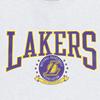 Nike NBA Los Angeles Lakers Fleece Pullover Crew Neck Sweatshirt Men Sweatshirt Grey White DN4905-051