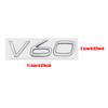3D ABS Наклейка-эмблема с буквами на багажник автомобиля Для Volvo V50 V60 V90 Автомобильные Декоративные Аксессуары