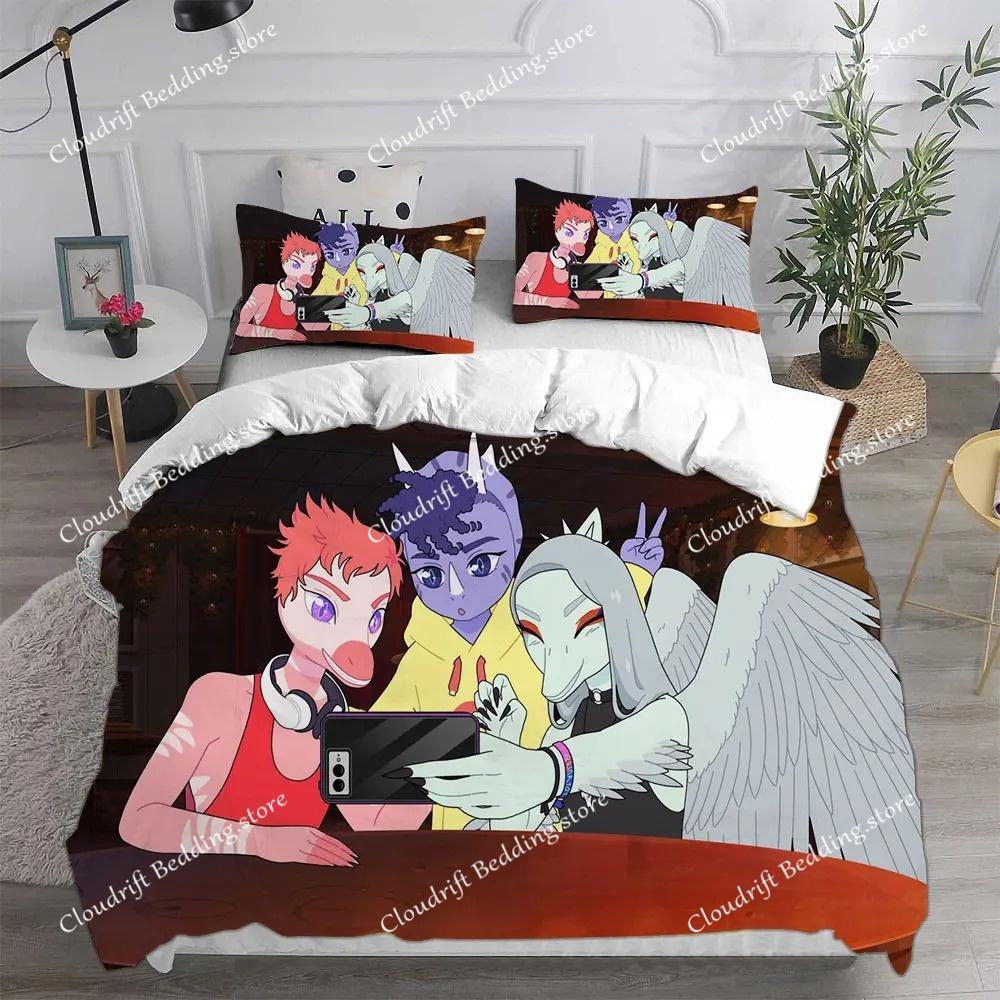 Игровой Набор Постельного Белья С Пододеяльником и Наволочками Goodbye Volcano High Для Взрослых Мальчиков Девочек Украшение Спальни Детский Подарок Односпальный Двуспальный Большой