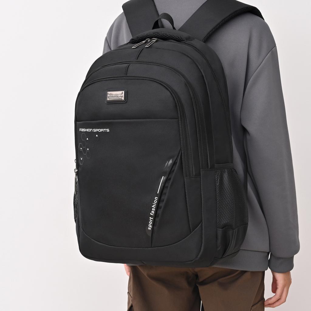 Multi Pocket Large Capacity Backpack, Daily Carrying Backpack, Leisure Travel Bag, Scratch Resistant Fabric, Spacious Backpack,