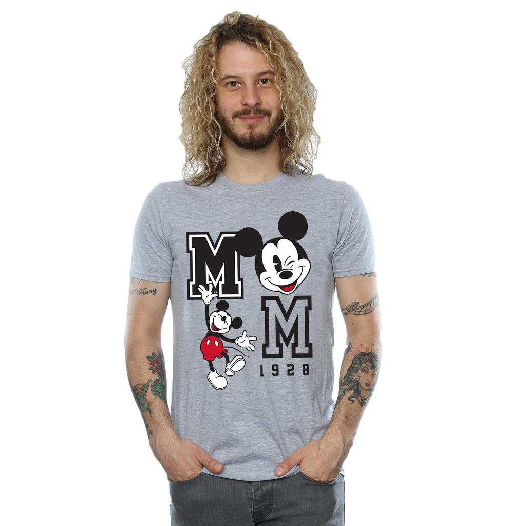 Disney Мужская футболка Jump And Wink с Микки Маусом