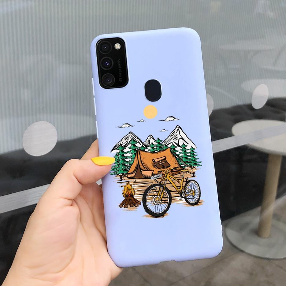 Чехол для Samsung Galaxy M30s Samsung M21 M31 M51 Роскошный Чехол с Конфетным Рисунком Для Samsung Galaxy M21s M30s M 21 31 51 Чехлы Fundas