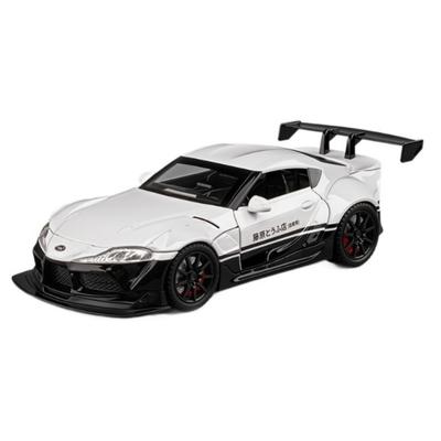Новая 1/22 Toyota Supra F9 JDM Суперкар Сплав Модель Машинки Игрушка Литье под Давлением Металлическое Литье Звук и Свет Автомобильные Игрушки для Детей Транспортное Средство