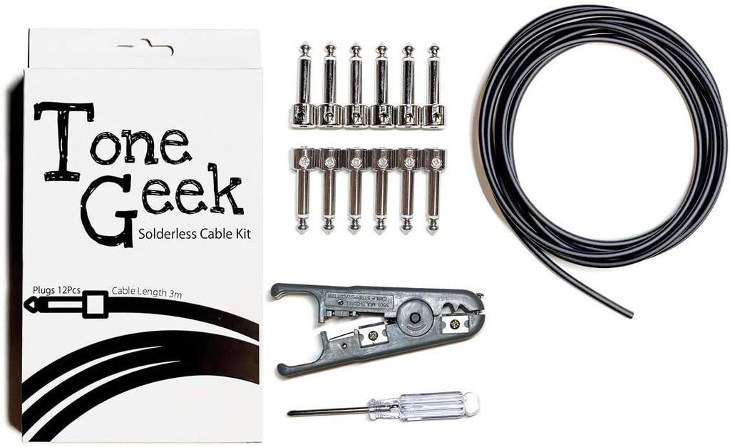 ToneGeek Solderless Patch Cable Kit 12 Plugs GS-4